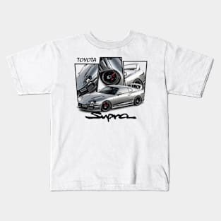 Toyota Supra MK4 Kids T-Shirt